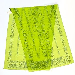 NWT! Rare Hermes Sheer Rectangular Scarf Shawl
